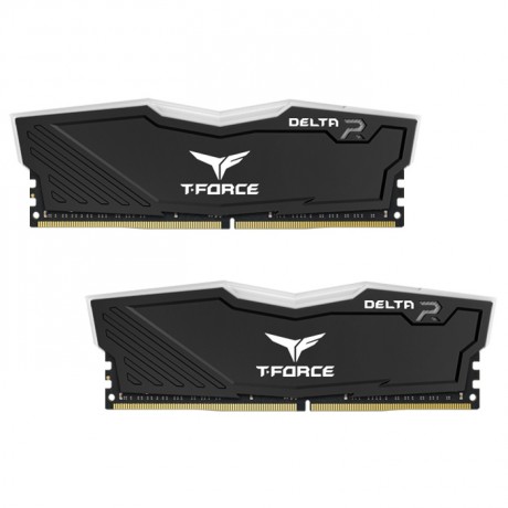 Team T-Force Delta RGB Black 32GB 2x16GB 3200MHz CL16 DDR4 Gaming Ram (TF3D432G3200HC16FDC01)