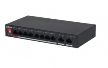 DAHUA PFS3010-8ET-96-V2 8 PORT 8XFE-2XGE 96W POE SWİTCH